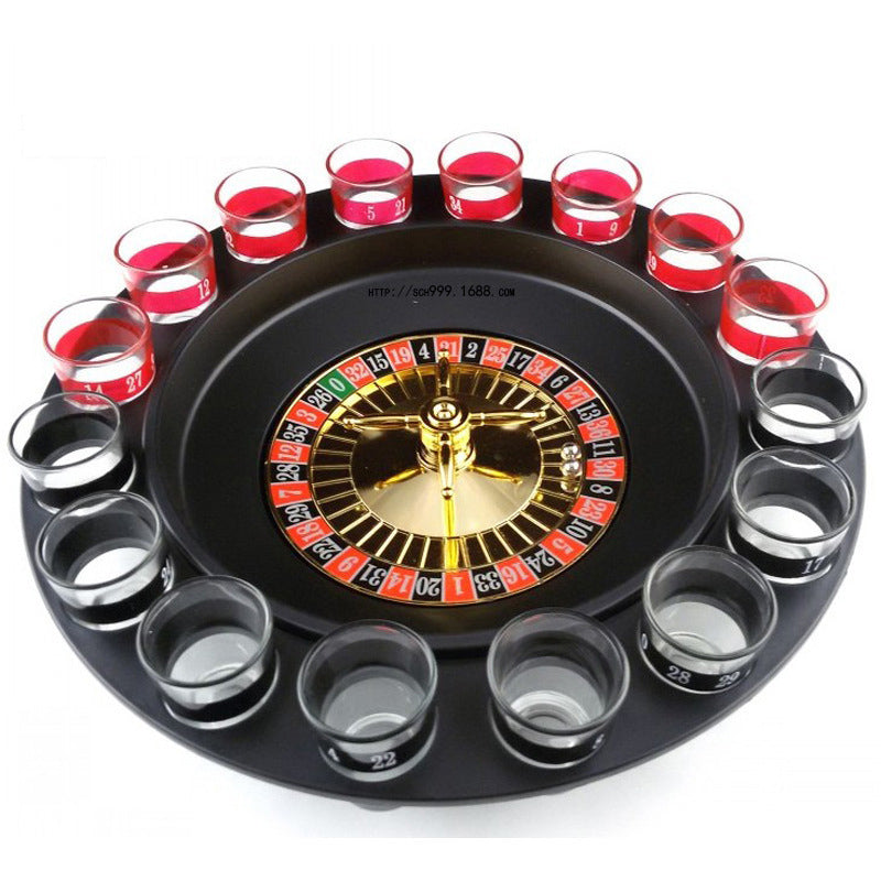 Drinking Turntable Shot Glass