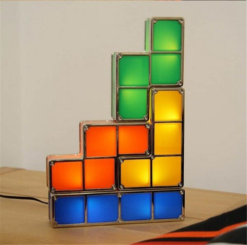 Constructible Block  LED Desk Lamp