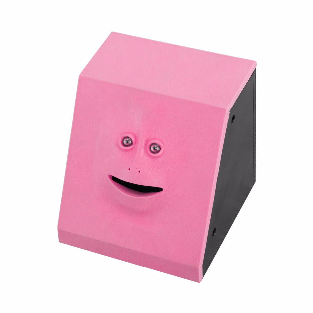 Face Money Eating Piggy Bank Box