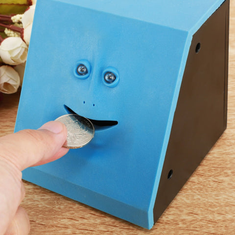 Face Money Eating Piggy Bank Box