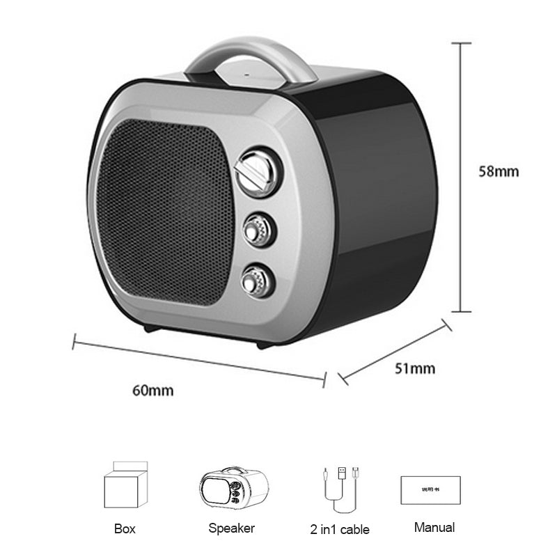 Mini Outdoor Portable Bluetooth Speaker