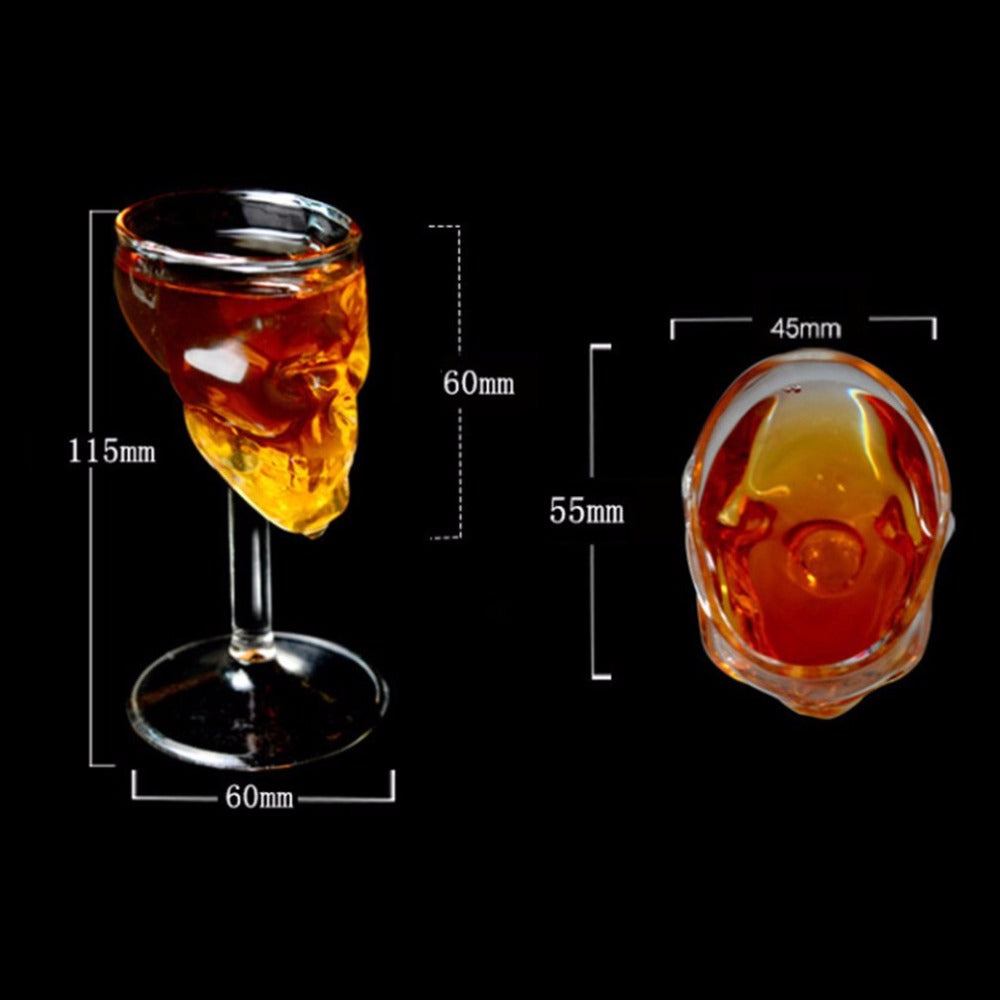 High Temperature Resistance Skull Glass