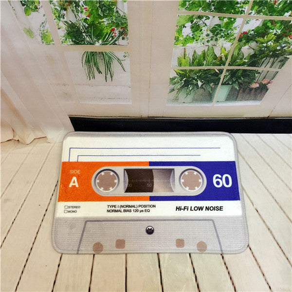 Vintage Magnetic Tape Door Mat