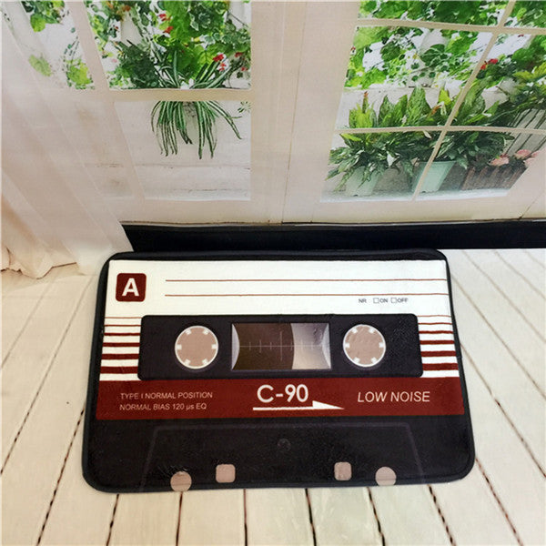 Vintage Magnetic Tape Door Mat